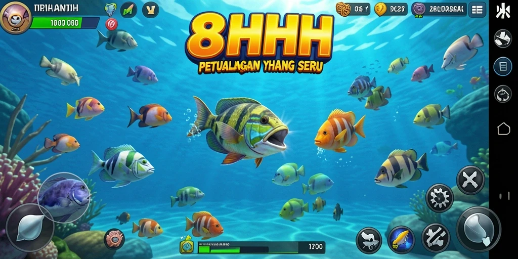 Screenshot gameplay Tembak Ikan yang menarik di 8HHH.