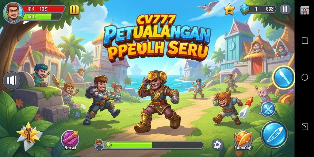 Gameplay seru dan menantang dalam CV777.