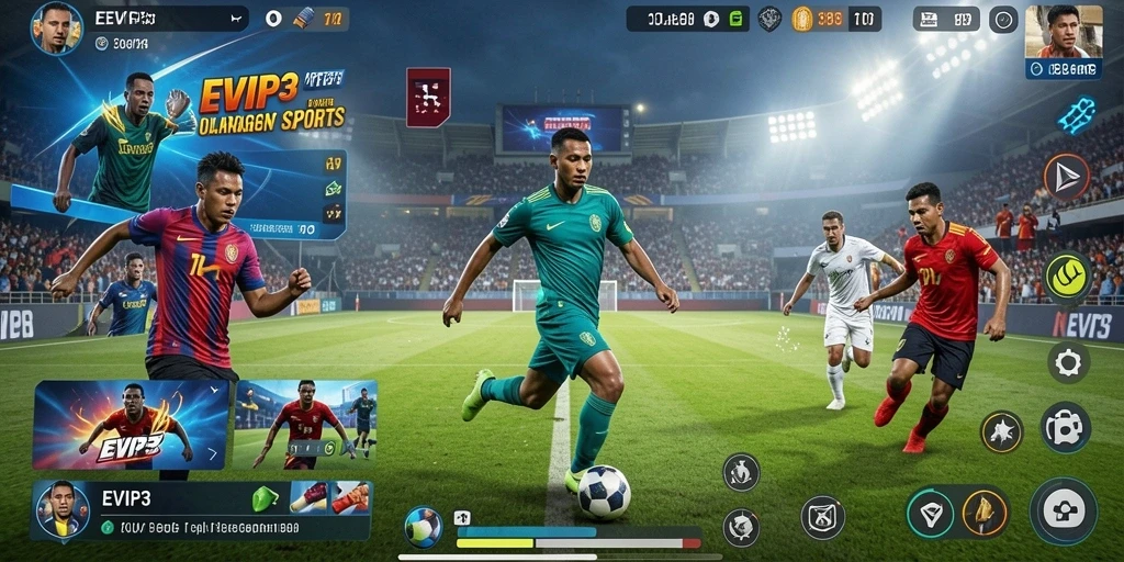 Tampilan gameplay EVIP3 yang seru dan menantang.