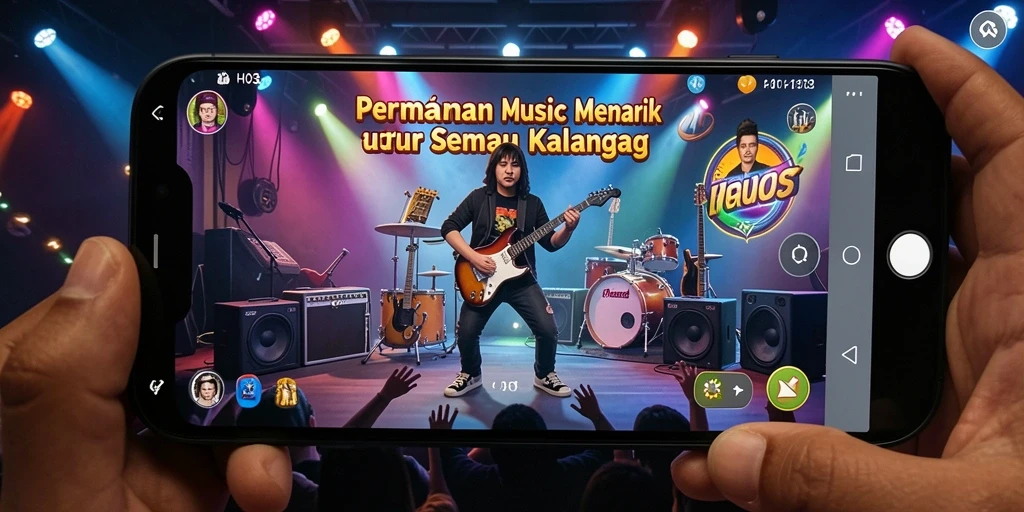 Tampilan dinamis gameplay H03 yang menarik dan interaktif.