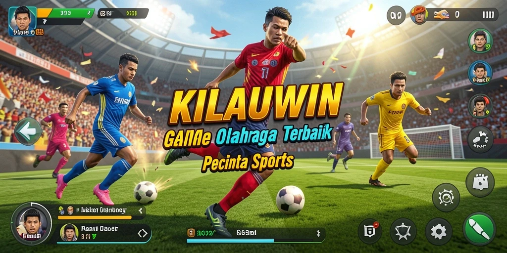 Tampilan seru dari gameplay olahraga KILAUWIN.