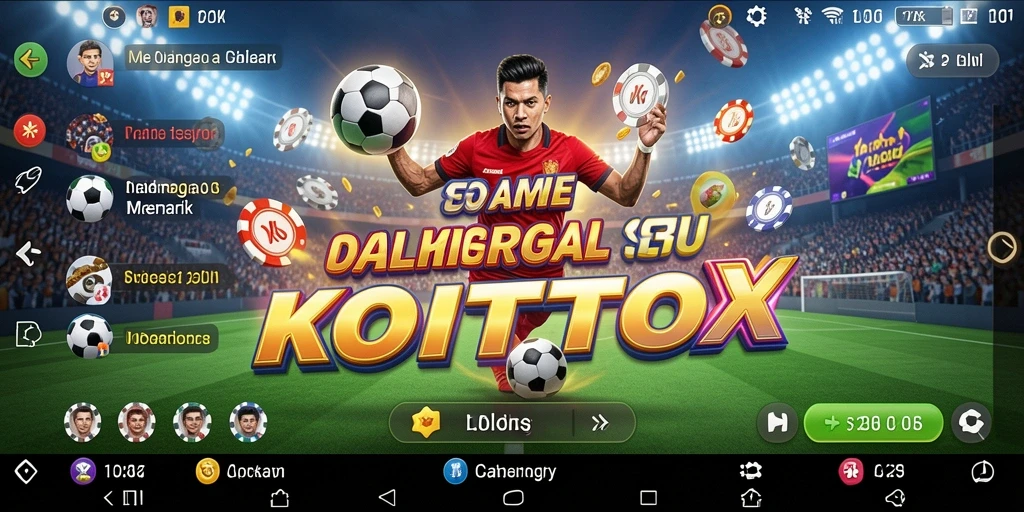 Gameplay KOITOTO yang menegangkan dan penuh aksi olahraga.