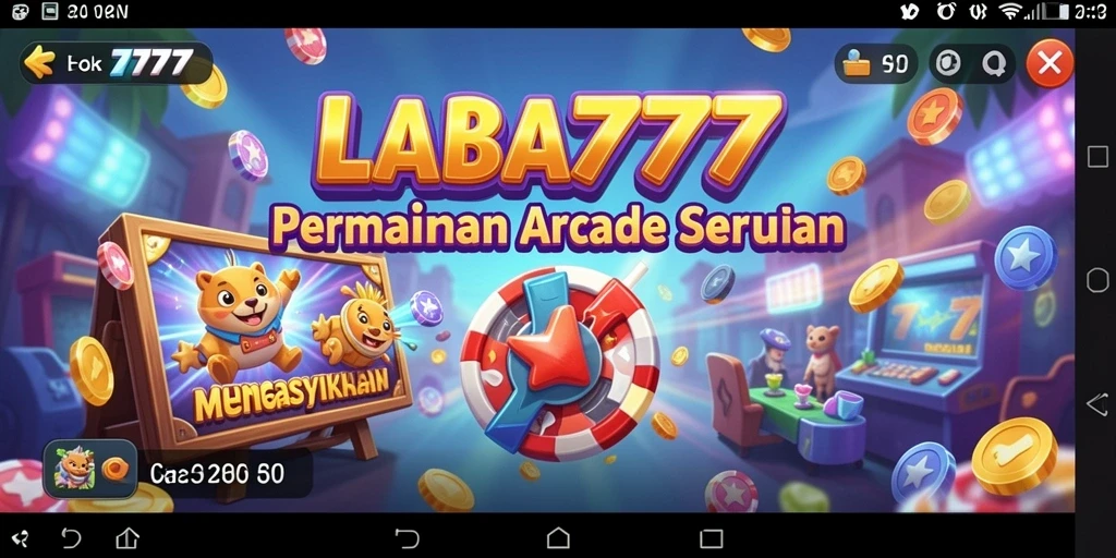 Screenshot LABA777 menampilkan gameplay Arcade yang seru dan menantang.