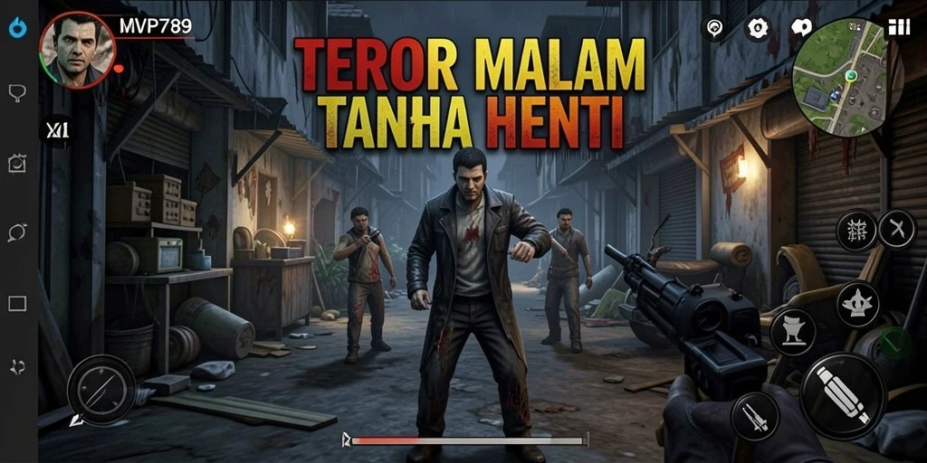 Gameplay menyeramkan dengan suasana mencekam di MVP789.
