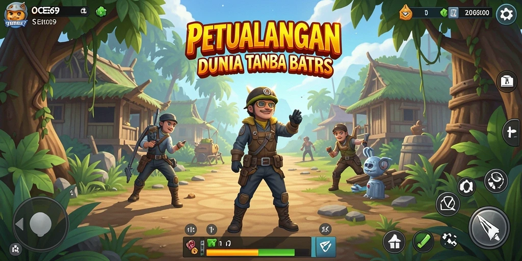 Screenshot utama OCE69 menampilkan momen seru dalam petualangan.
