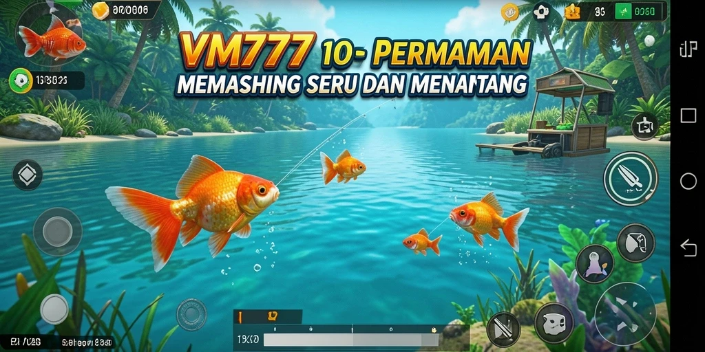 Tangkapan ikan yang memukau dalam gameplay VM777.
