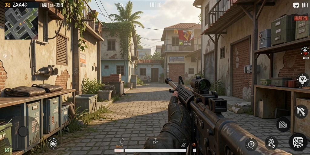 Gameplay mendebarkan dan grafis tajam di ZARA4D.